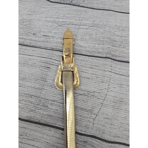 Vintage 80\'s Accesorcraft NYC Gold Stretch Belt main image 11